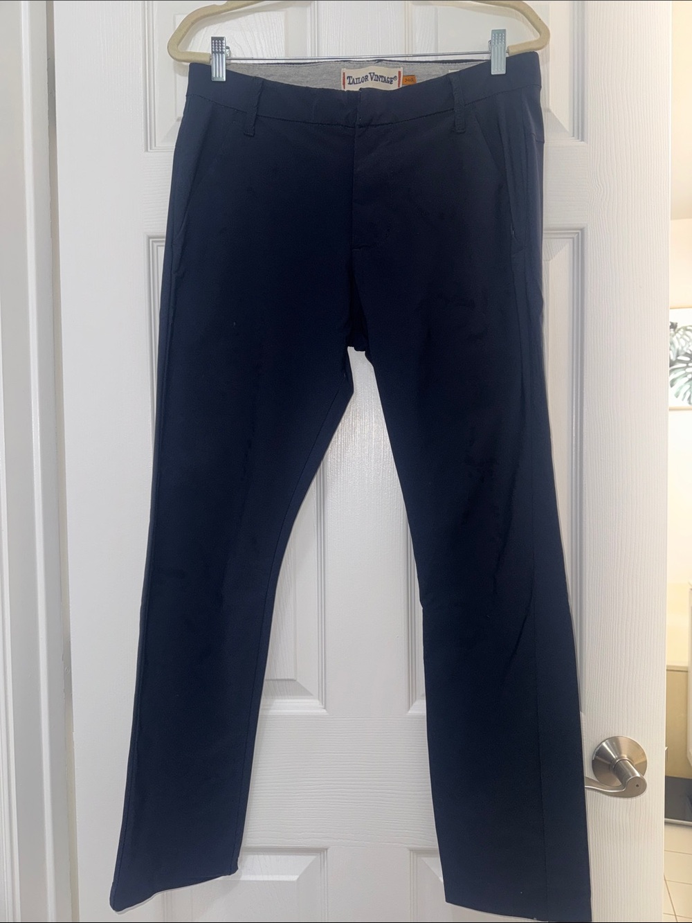 Tailor Vintage Men’s Navy Dress Pants